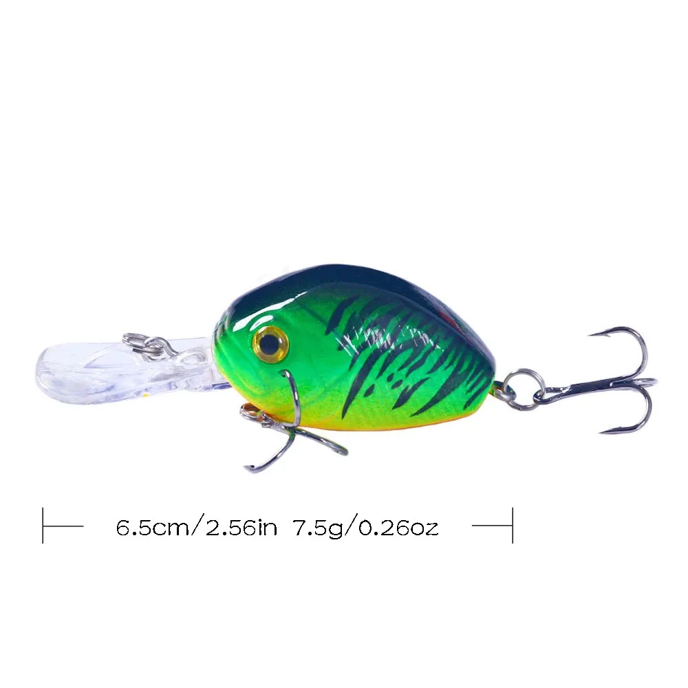 Señuelo tipo crankbait/lure duro de 6,5 cm