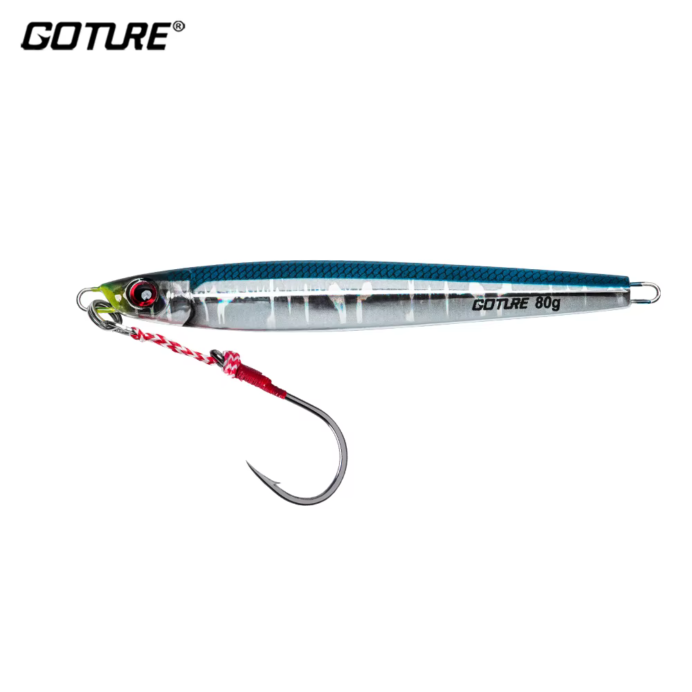 Goture Jig 60-100g – Señuelo de metal para lubina en agua salada - imagen 2