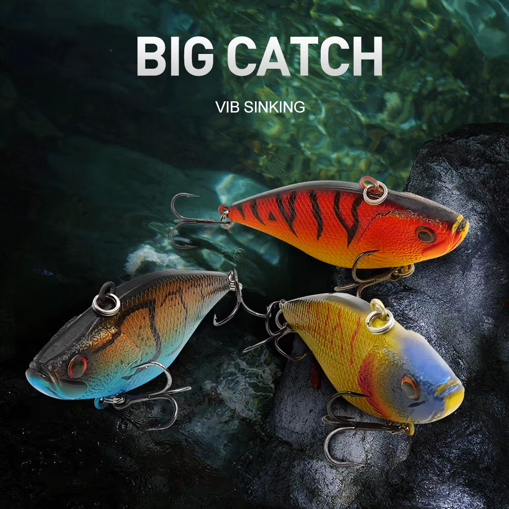 ESFISHING VIB 64mm – Señuelo para lubina y perca - imagen 2