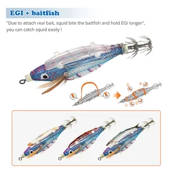 Webfoot Egi Jig Luminoso – Señuelo para calamar