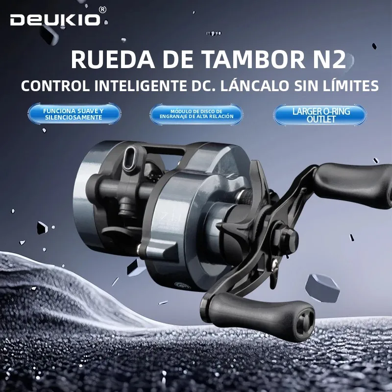 Carrete de pesca electrónico DC inteligente con freno de tambor - imagen 3