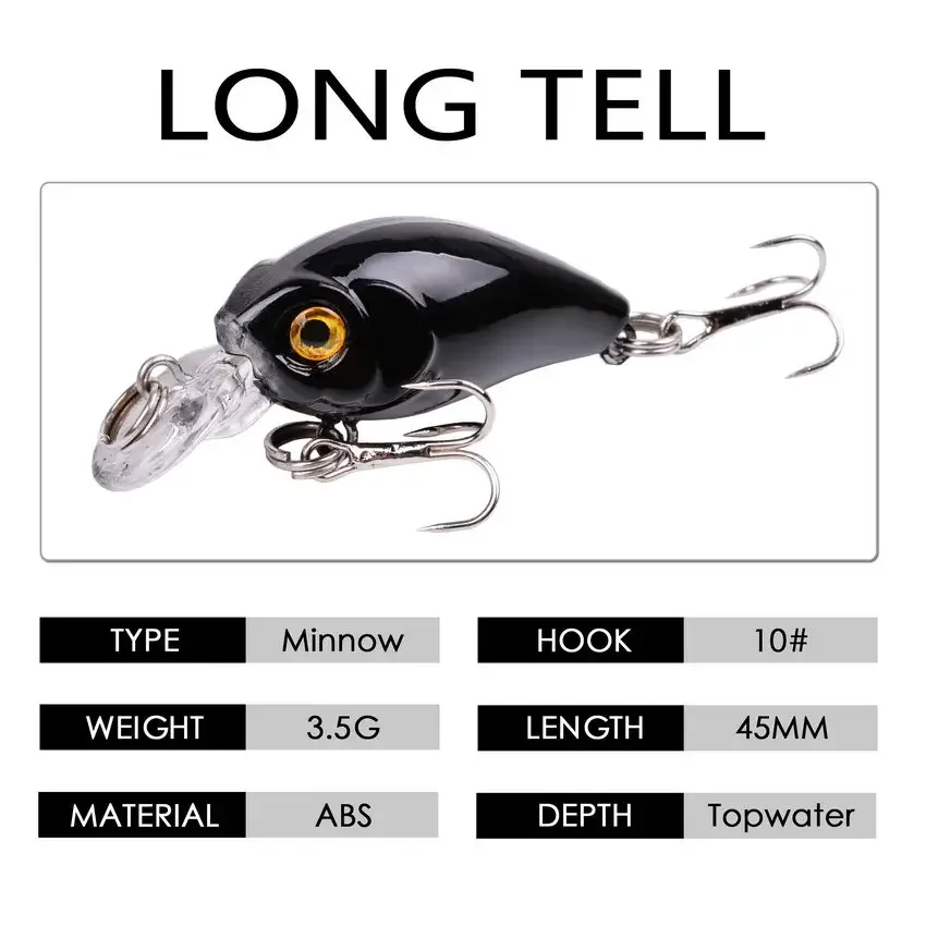 Crankbait Flotante Wobbler - imagen 2