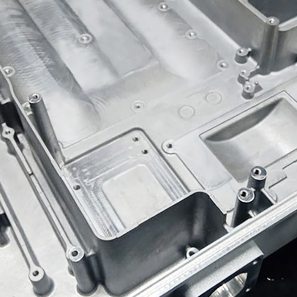 Carcasa de batería OEM mecanizada CNC de aluminio para motor - imagen 4