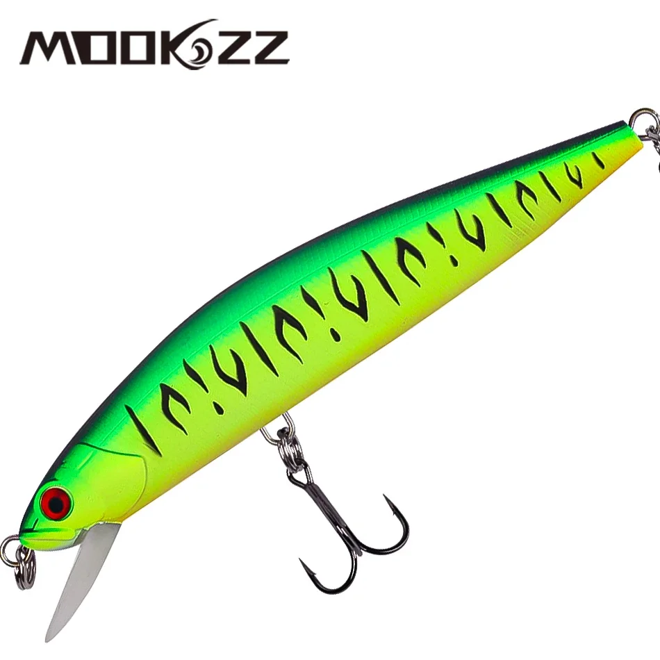 Señuelo Minnow con bola de tungsteno - Wobbler para pesca - imagen 2