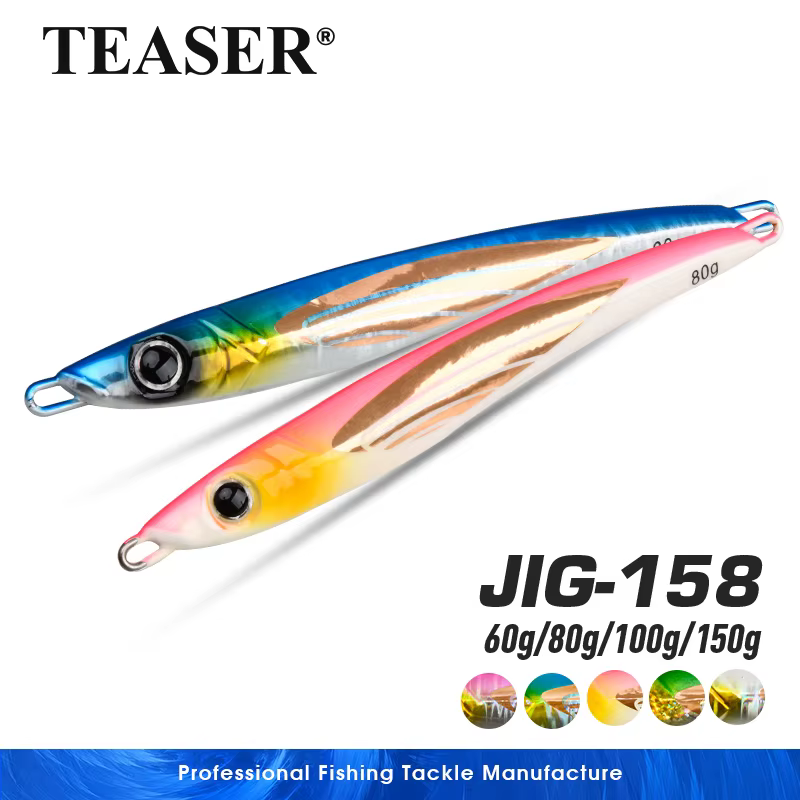 THEOS J158 jig metálico para atún y pez rey - imagen 5