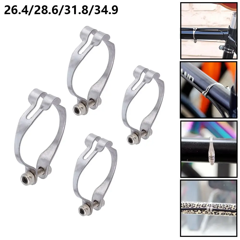 Abrazadera de línea de freno de acero inoxidable, anillo fijo - imagen 3