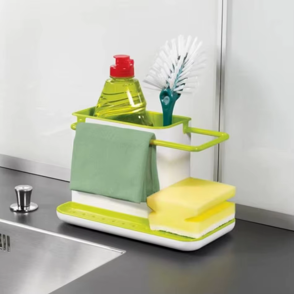 Organizador Escurridor Fregadero – Estante de Cocina Multifunción - imagen 2