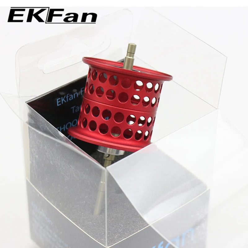 EKfan carrete baitcasting para Abu BMAX3, bobina poco profunda - imagen 5