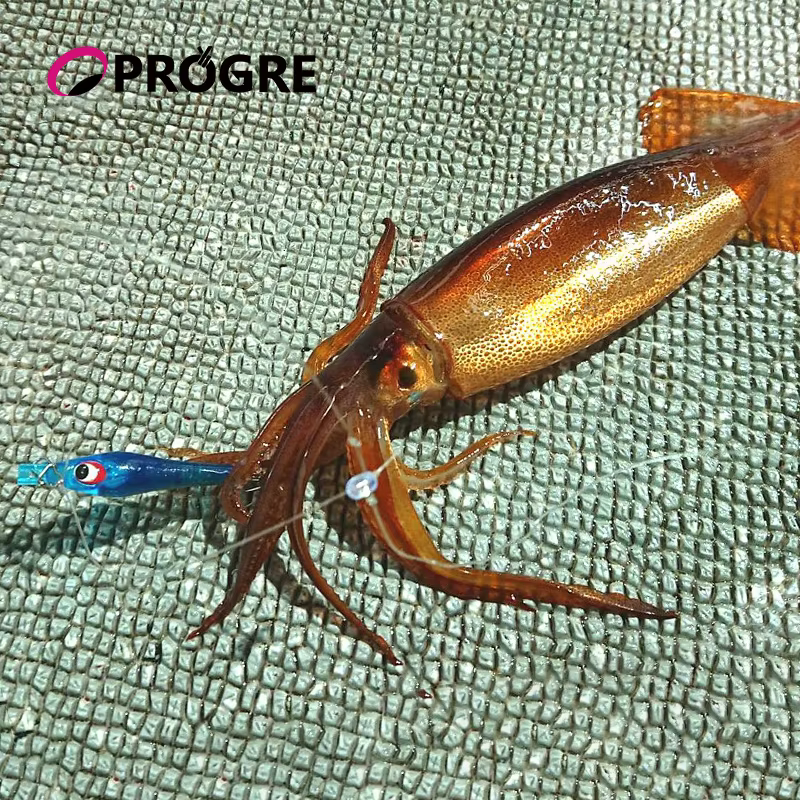 Anzuelos UV PROGRE para Calamar – Rig Paraguas Pesca en el Mar - imagen 4