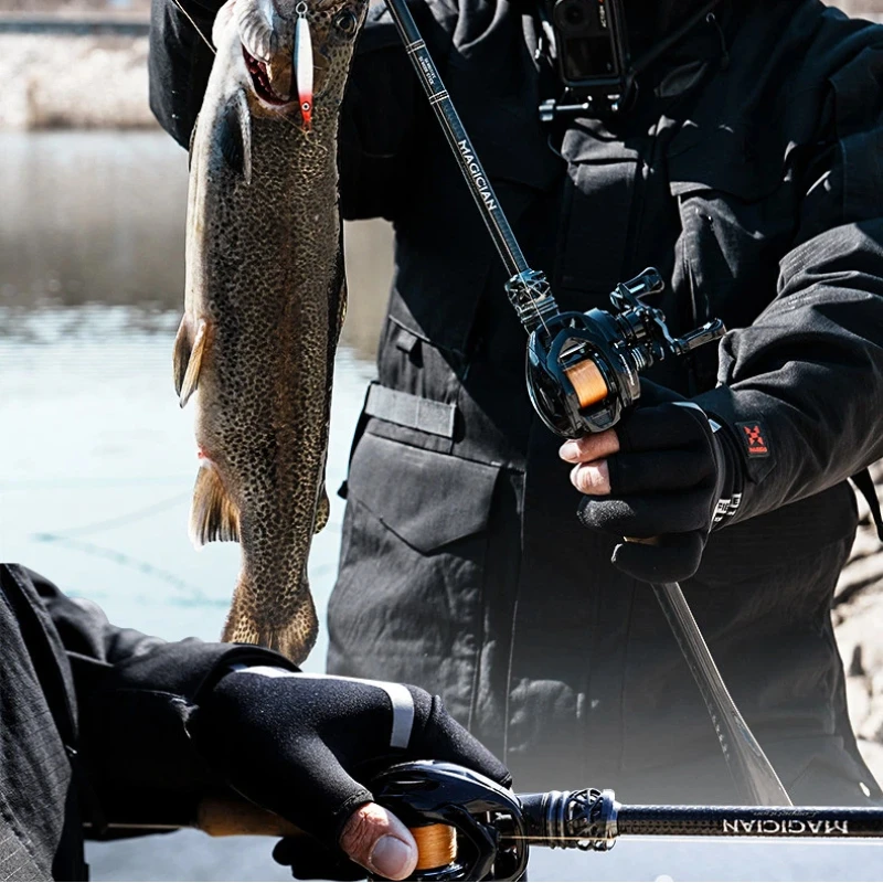 Carrete baitcast incluido