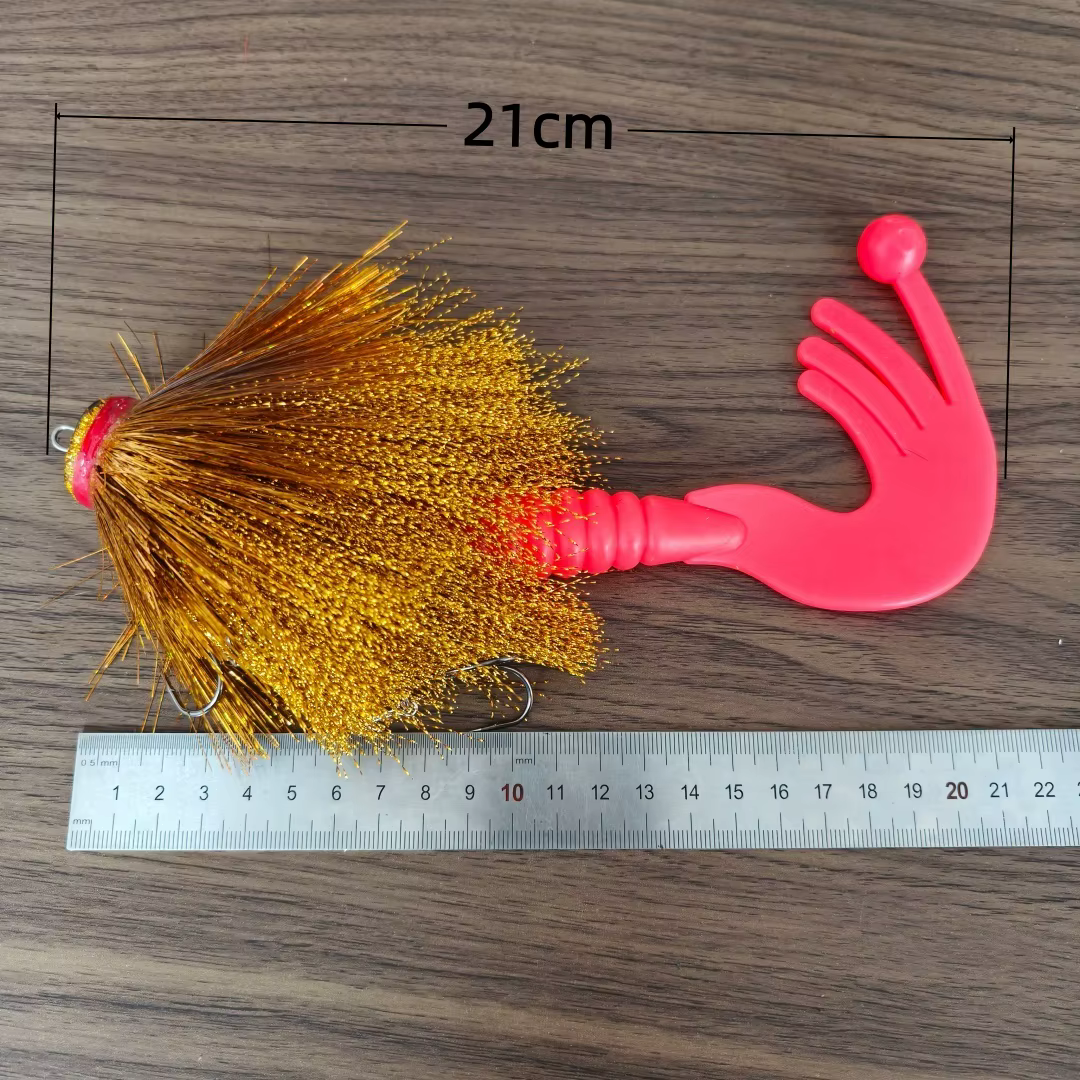 Swolfy Swimbait Lucio 21cm – Cebo artesanal - imagen 3