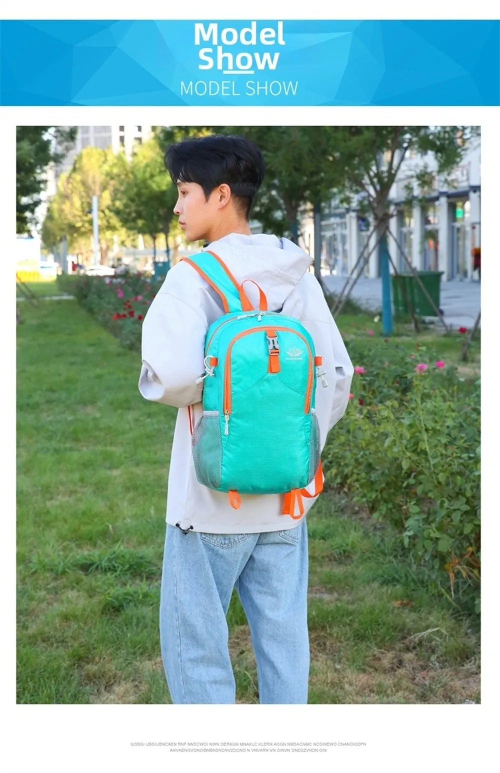 Capacidad de 20L para esenciales de viaje