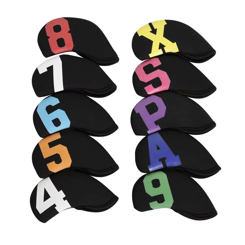 Juego de fundas para hierros de golf con diseño numerado - imagen 4