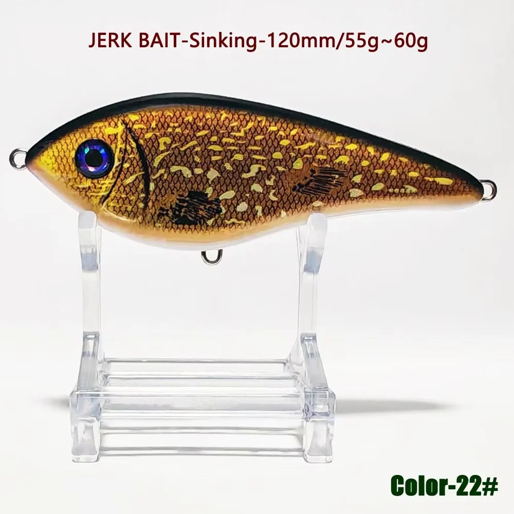 Jerkbait articulado de hundimiento lento para pesca de pececillo - imagen 4