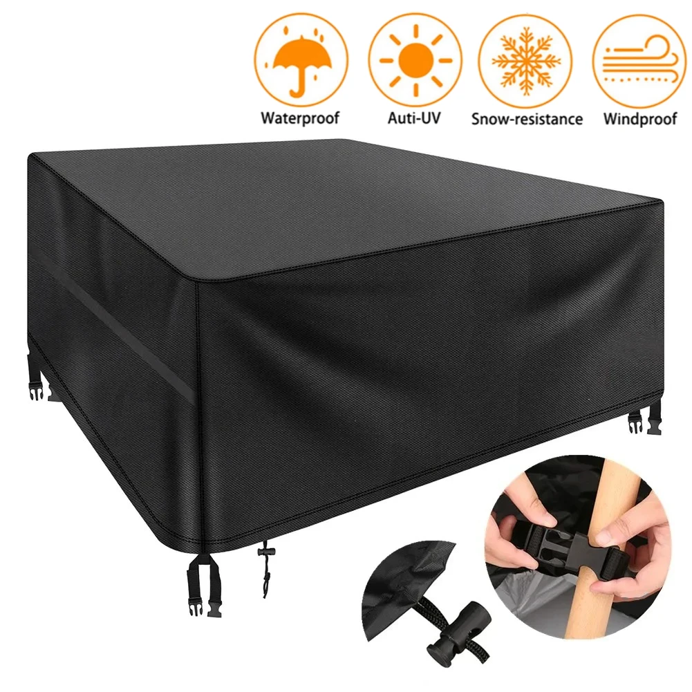 Funda impermeable para muebles de jardín Oxford 210D anti-UV - imagen 2