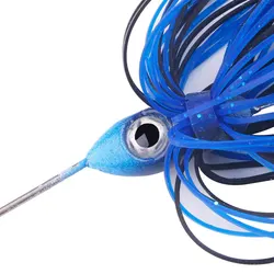 Chatterbait para lubina con cuchillas tipo spinnerbait – Jig