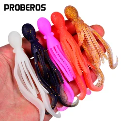 Vinilos pulpo con forma swimbait PROBEROS, resistentes a la mordida
