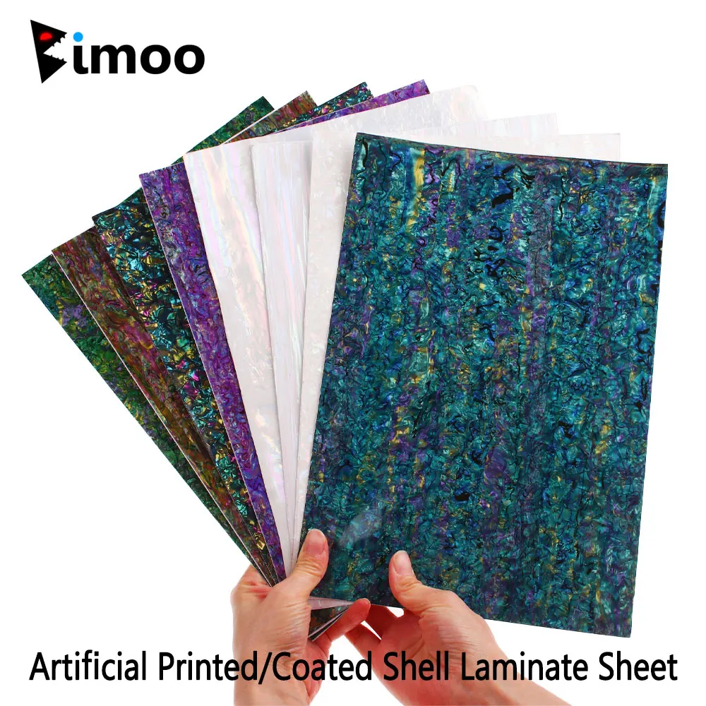 Hoja laminada mostrando textura y brillo