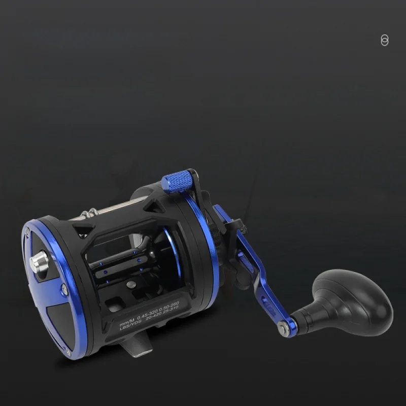 Carrete de pesca ECT30BD anti-reverso duradero azul-negro - imagen 3