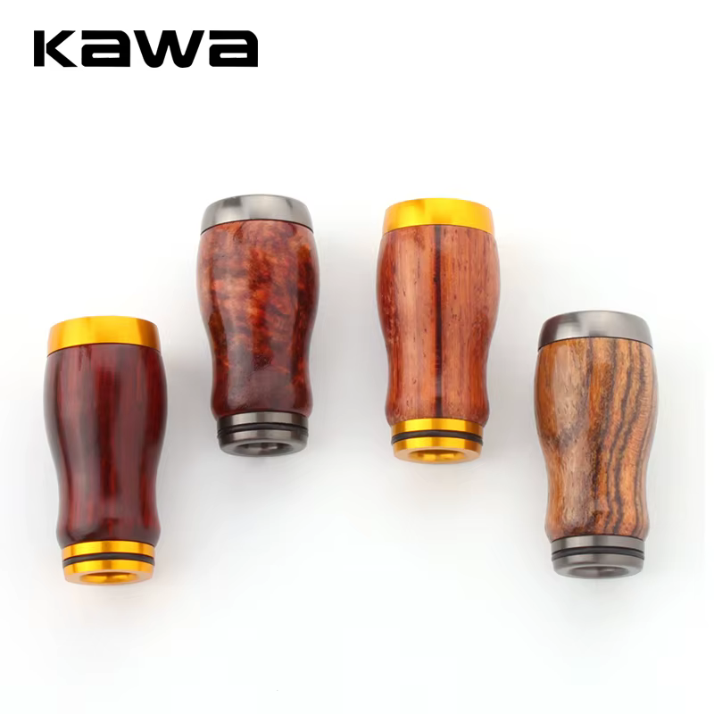 Kawa Perilla de Mango para Carrete Giratorio Sándalo Rojo Ergonómica
