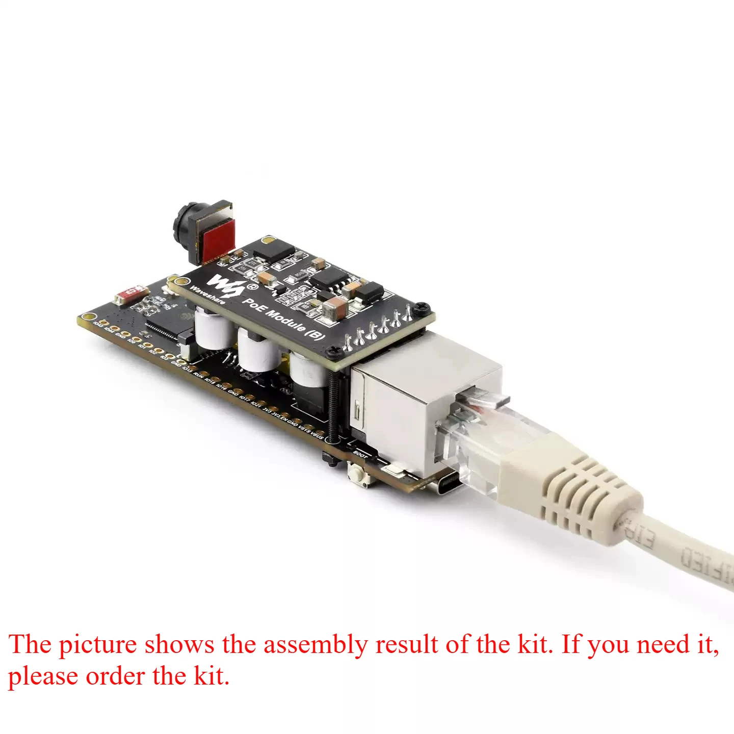 Placa ESP32-S3 ETH Waveshare con ranura TF y PoE opcional - imagen 2