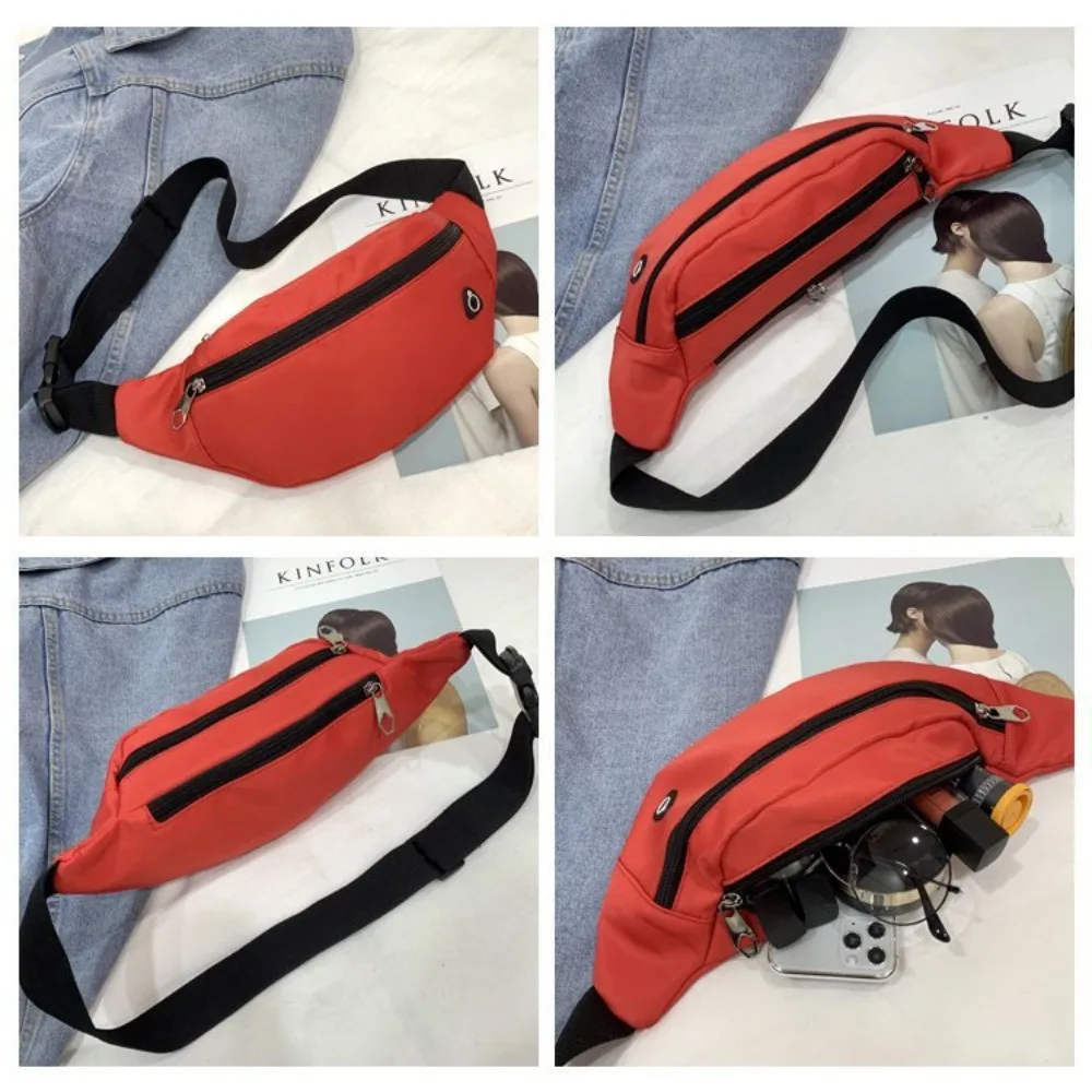 Bolsa deportiva ligera para hombres y mujeres, estilo cintura