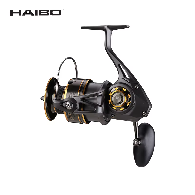 Carrete metálico HAIBO Cheetah – Pesca de barco subprofundo - imagen 2