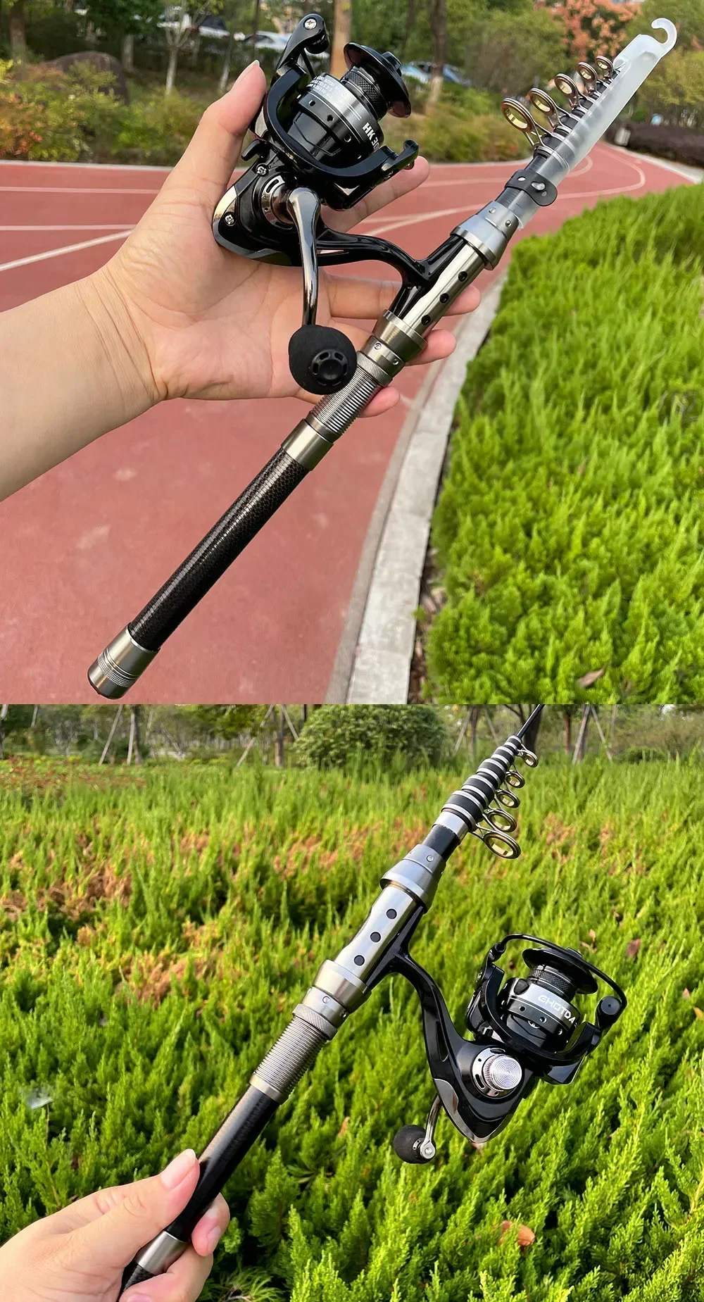 Kit completo de pesca marina