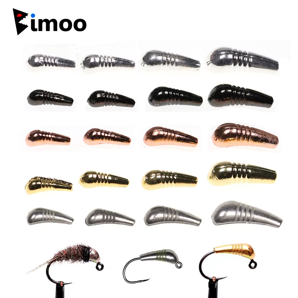 Ninfas de tungsteno Bimoo – Anzuelos lastrados para pesca con mosca - imagen 3