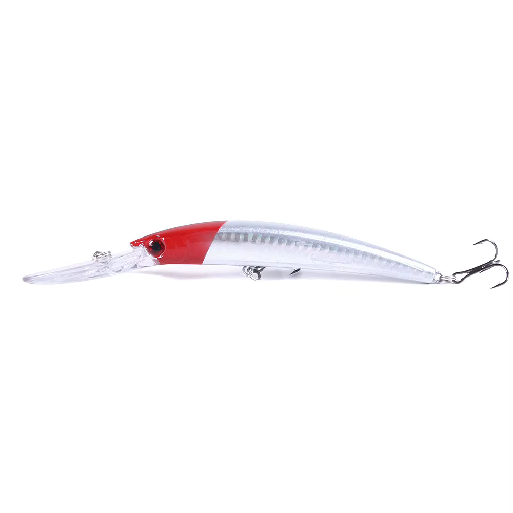 HENGJIA Jerkbait Buceo Profundo - Cebo Duro Para Lubina Y Carpa - imagen 5