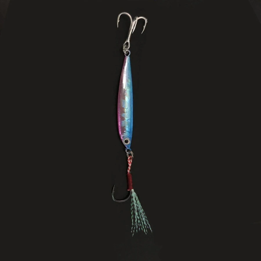 Esca artificial tipo S metálica para traina bass y jigging trucha - imagen 3