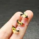 Moscas húmedas doble ala con láser, señuelo para trucha y lucio - imagen 4