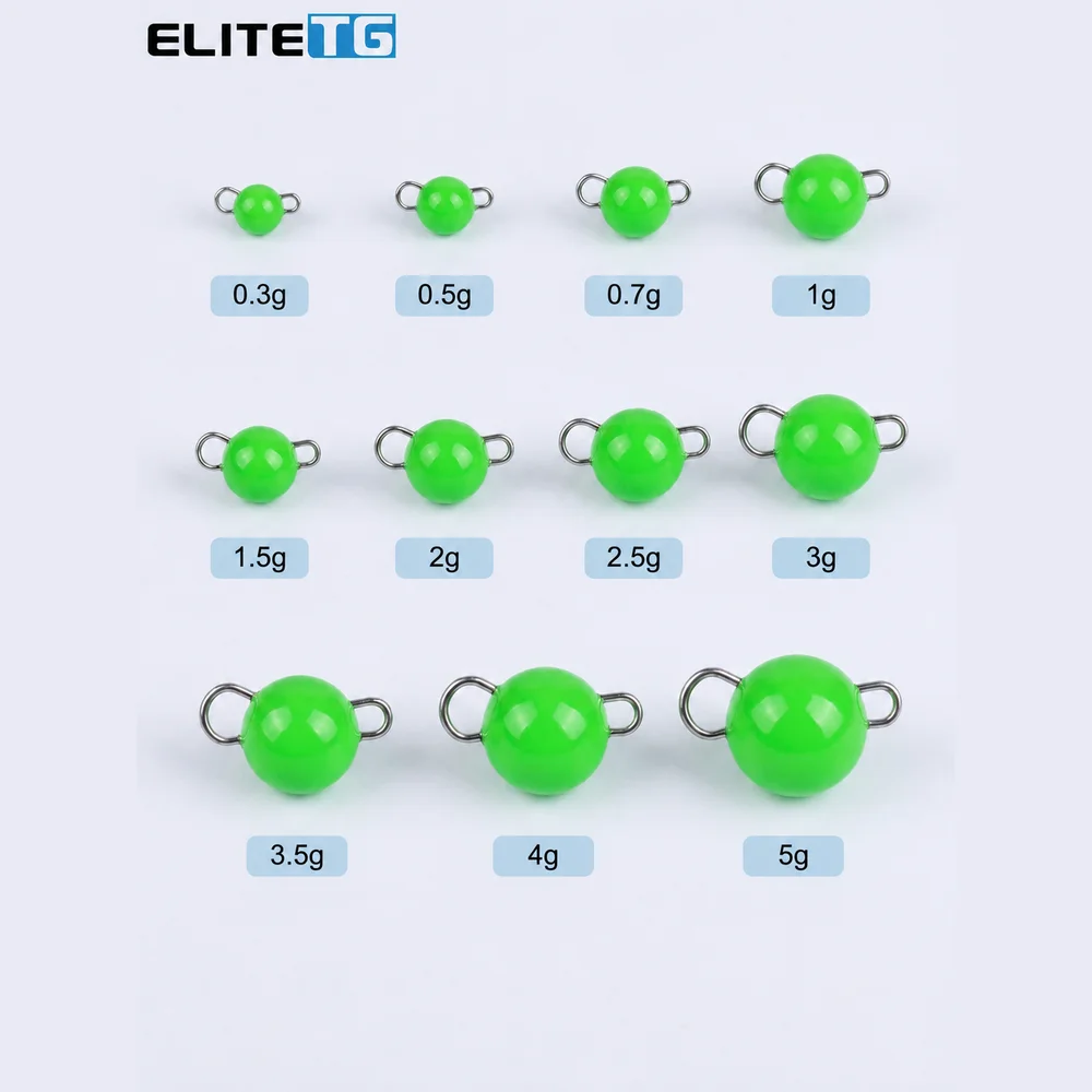 Elite TG Plomos de tungsteno Cheburashka Colorflu sensibles - imagen 5