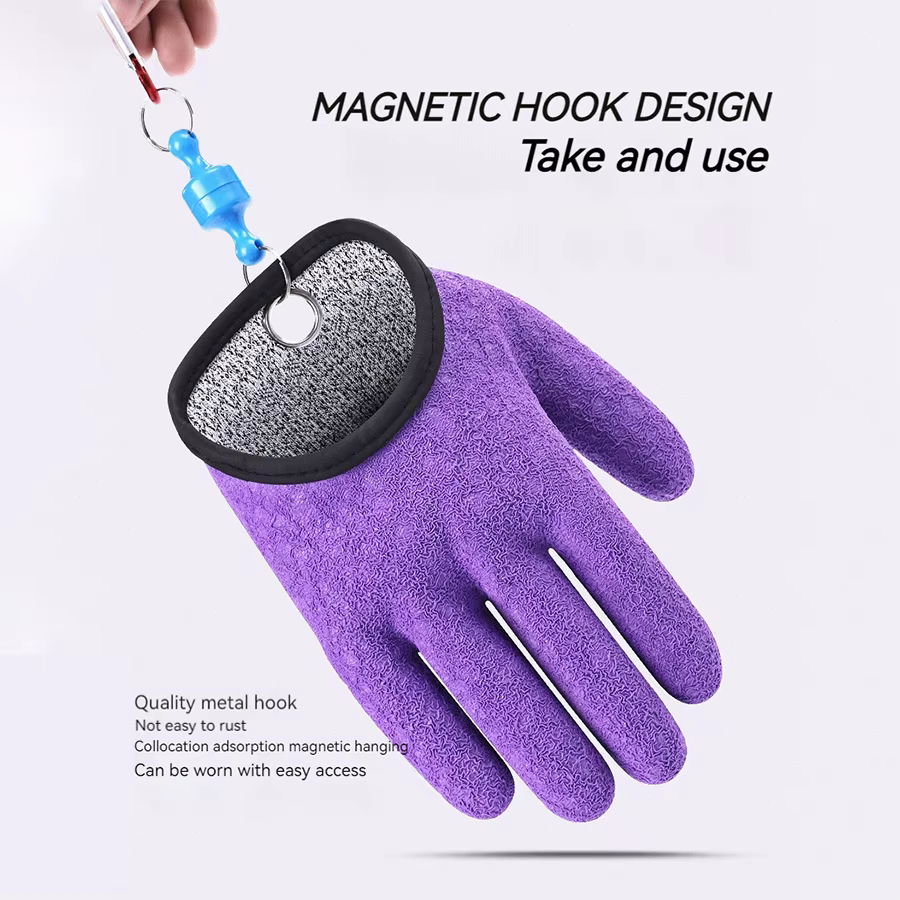 Guantes de pesca antideslizantes Durabl – Dedo completo, resistentes al agua - imagen 2