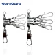 Anillas giratorias con rodamiento ShareShark para señuelos