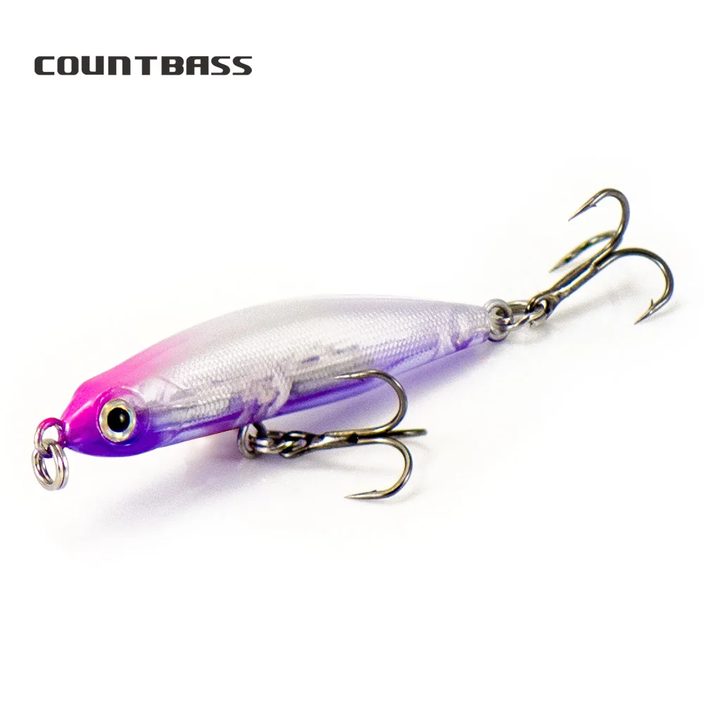 COUNTBASS Wobblers de Lápiz Hundido – Cebos Duros para Lucio