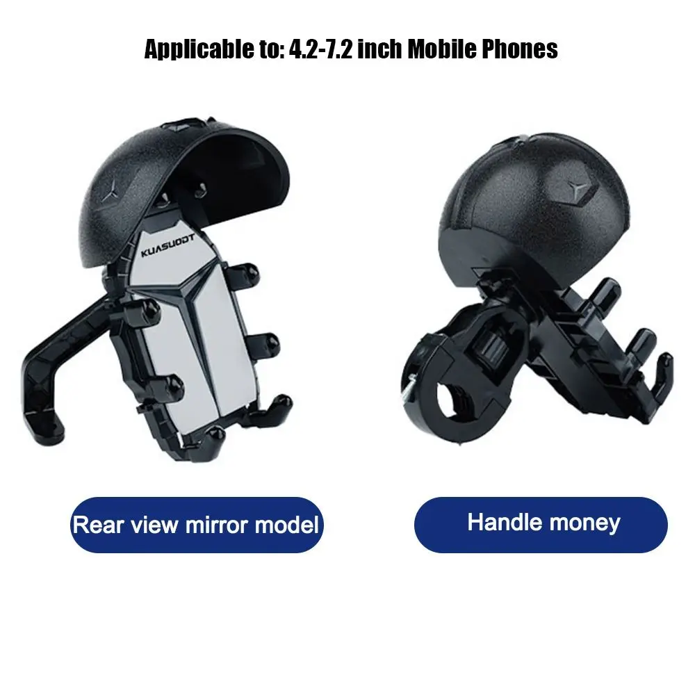 Soporte teléfono moto rotativo impermeable antivuelco - imagen 2