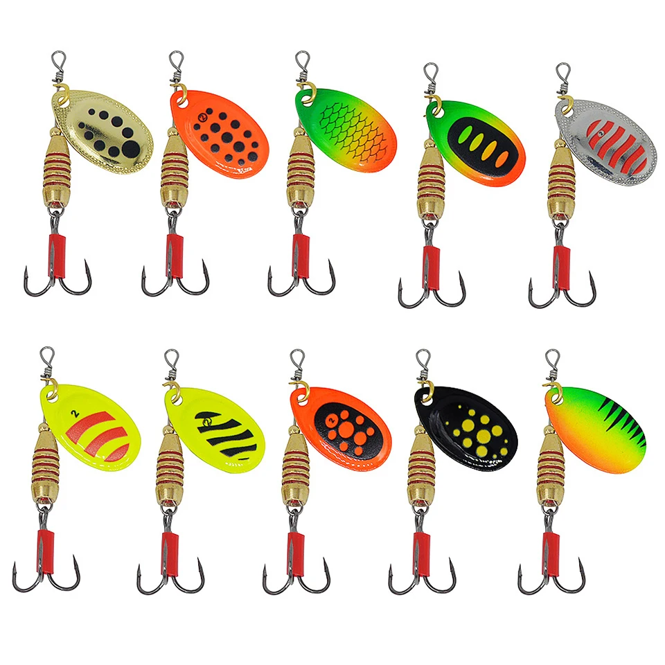 Spinner Walk Fish – Señuelo giratorio metálico para depredadores
