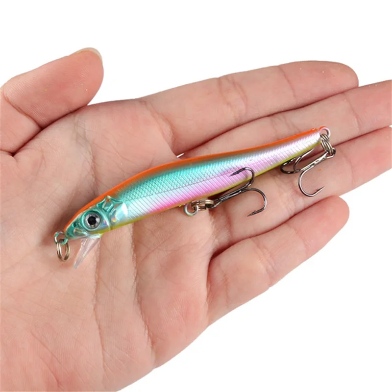 Señuelo Crankbait flotante ABS para lubina y lucio – pez pequeño - imagen 4