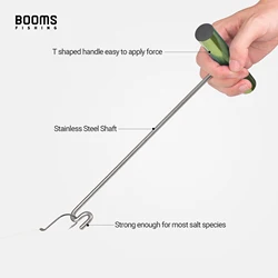 Booms Fishing R08 Desanzuelador – Acero inoxidable para pesca