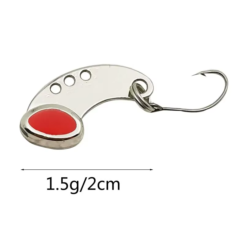 OUTKIT Mini Vib Metal 1,5g – 2cm Minnow spinning - imagen 2
