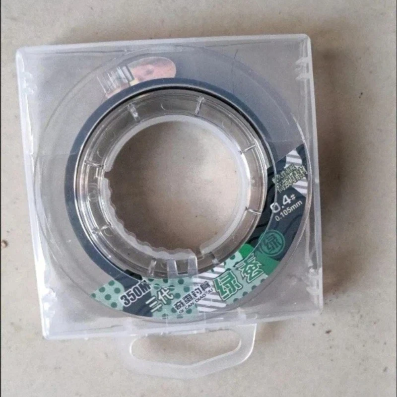 Línea fluorocarbono verde súper resistente sin torsión, suave - imagen 5