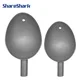 ShareShark Cuchara de titanio antiadherente para cebo