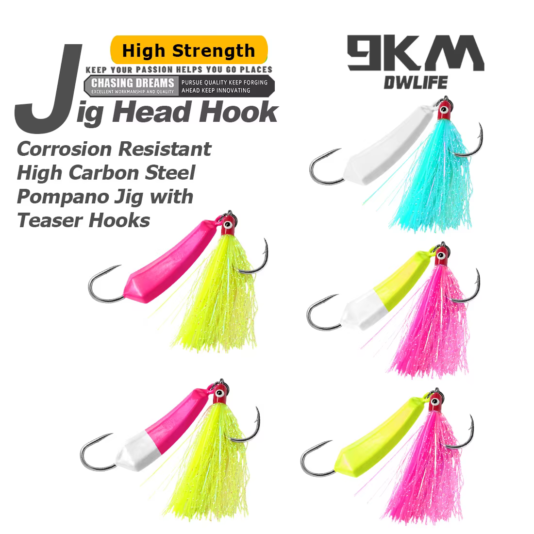 Jig Surf Flotante 9KM forma Banana – para Solilla y Pez Rojo - imagen 2