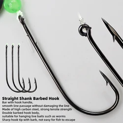 Montaje Jig doble anzuelo metálico ZYZHE para surfcasting
