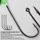 Montaje Jig con doble anzuelo metálico ZYZHE para surfcasting