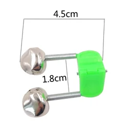 Alarmas mordedura OUTKIT LED verde ABS metal pesca