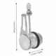 Atador de nudos FG/GT/RP ajustable de aluminio para pesca - imagen 2