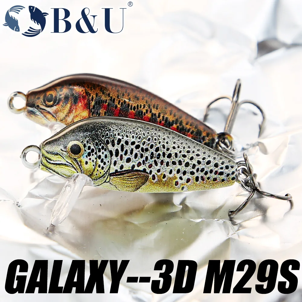 B&U Señuelo Wobbling - Jerkbait para lubina, perca, lucio y trucha - imagen 4