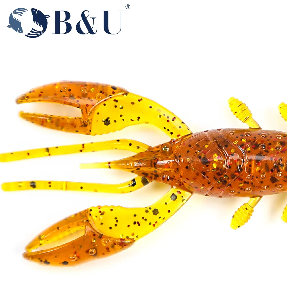 Craw flotante B & U 40-60mm – Señuelo para lubina y perca - imagen 2
